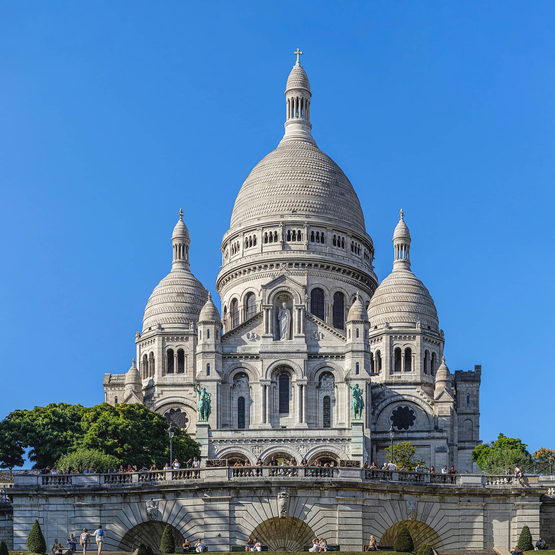 Basílica de Sacré-Cœur, em Montmartre, Paris