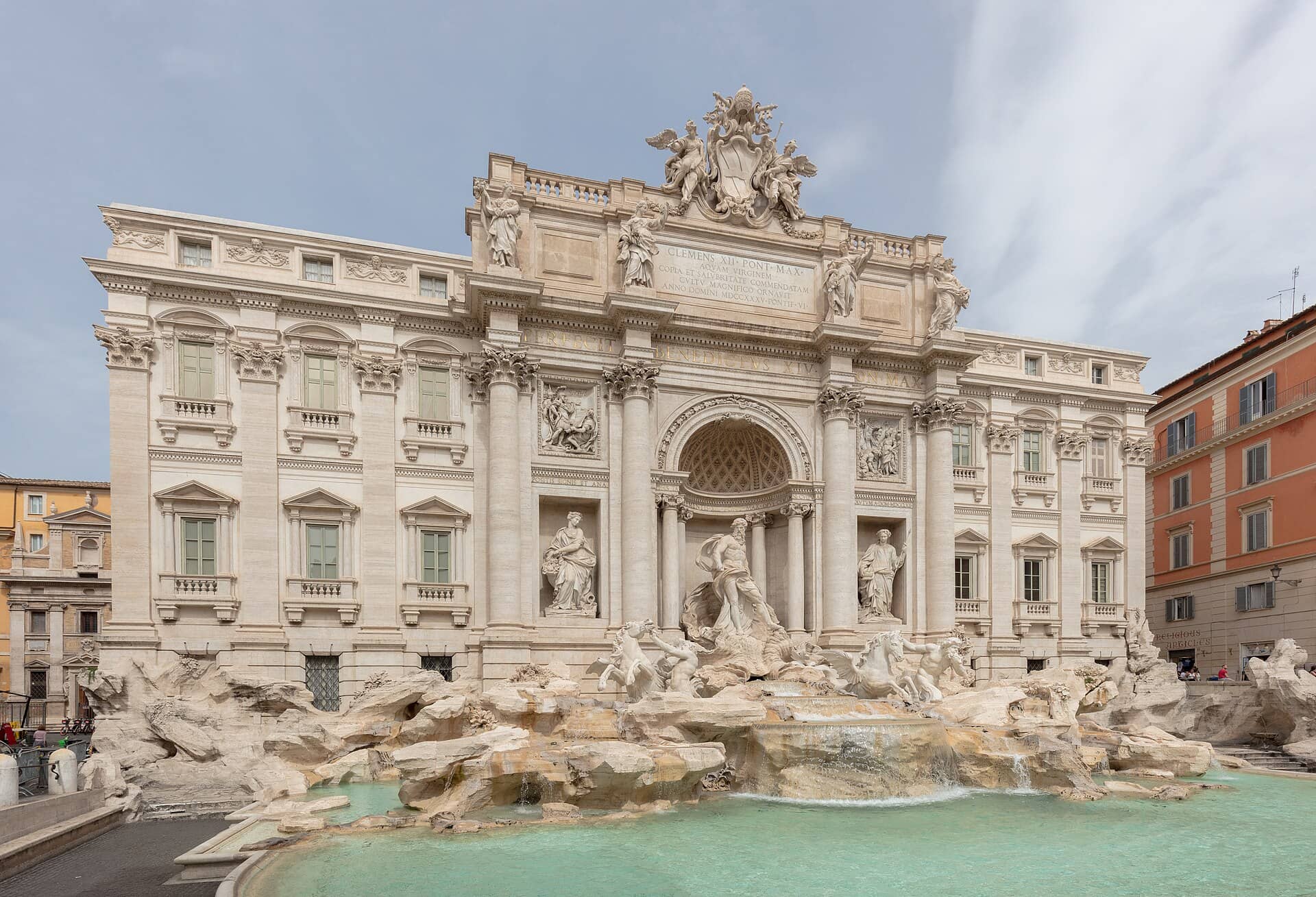 Fontana di Trevi, em Roma