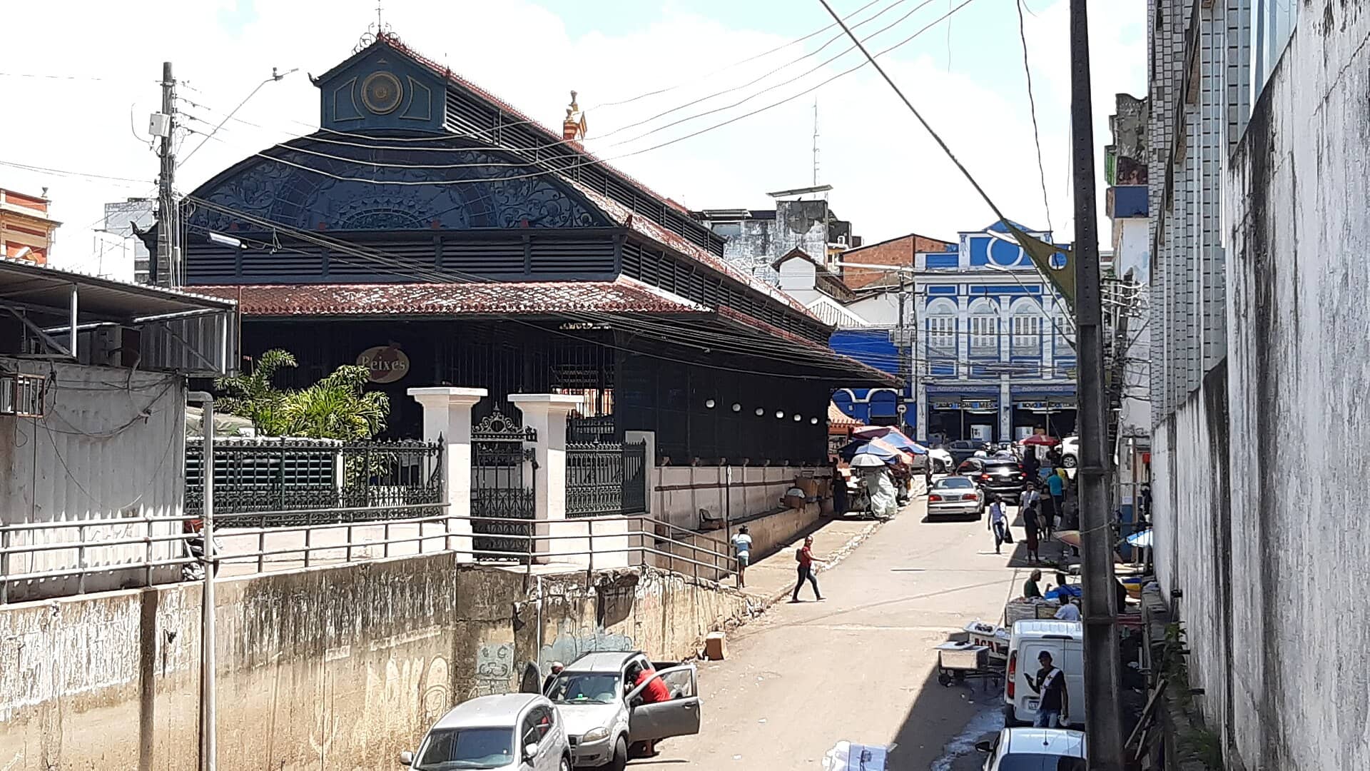 Mercado Municipal Adolpho Lisboa, em Manaus