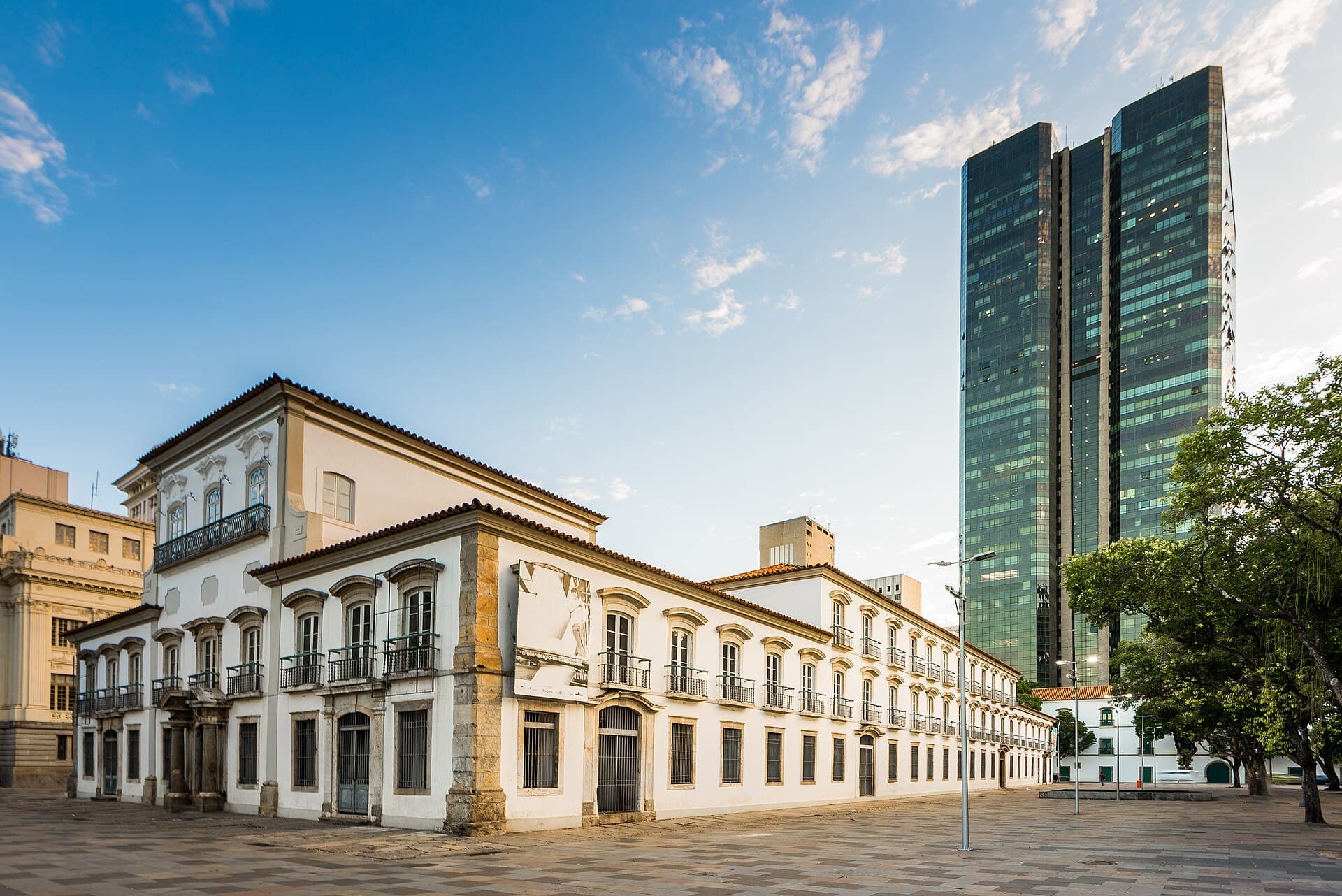 Paço Imperial, no centro histórico do Rio de Janeiro