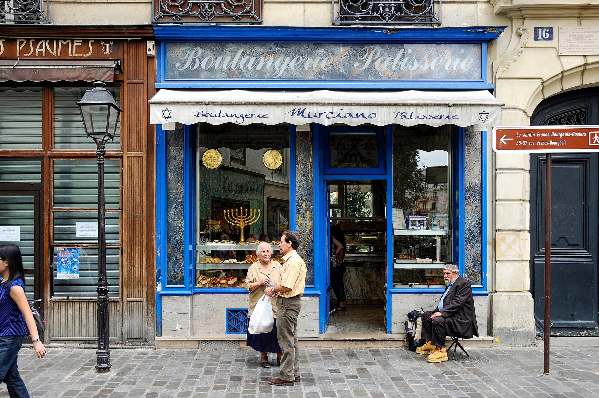 Padaria tradicional em Paris