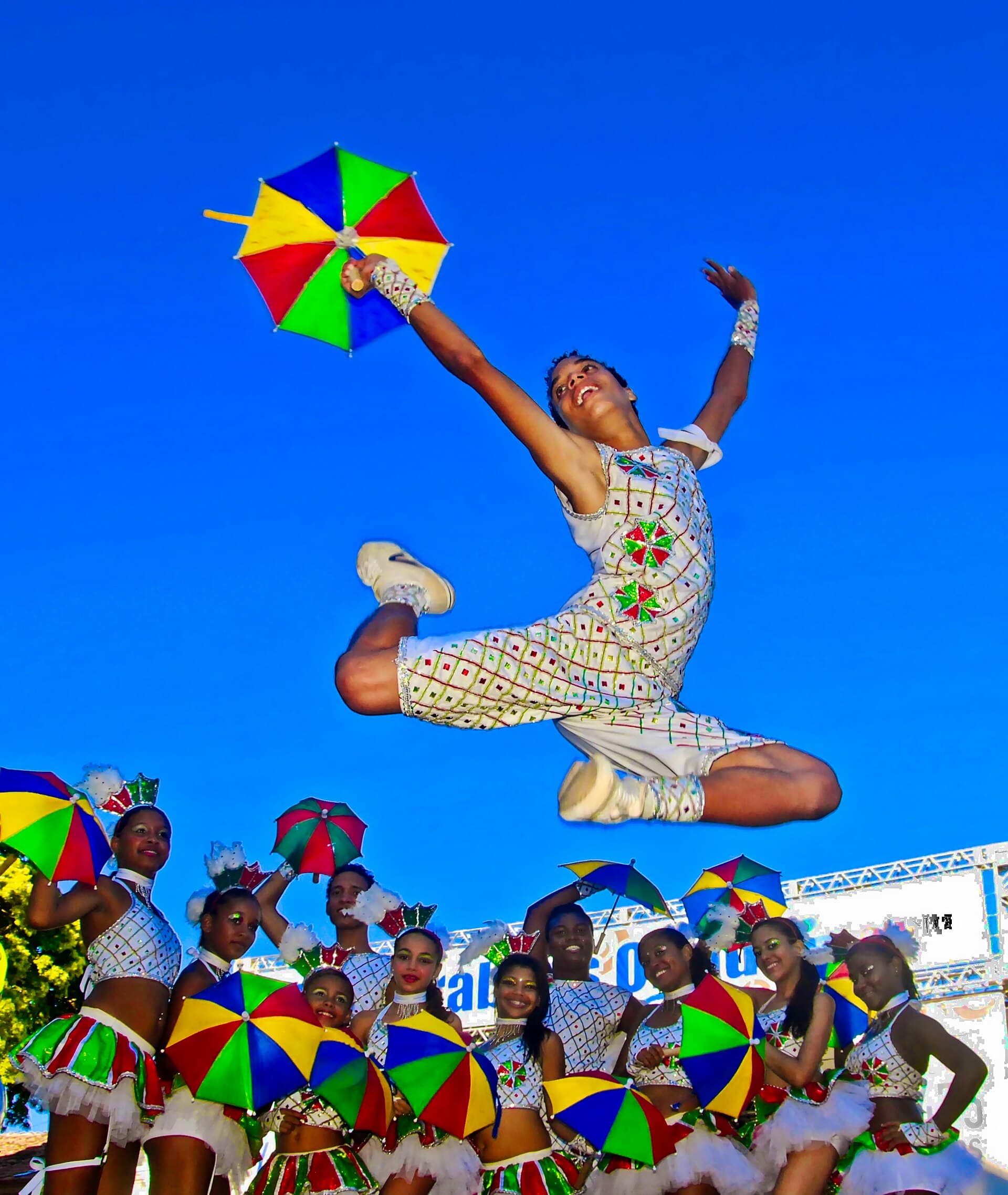 Passista de frevo no Carnaval de Recife