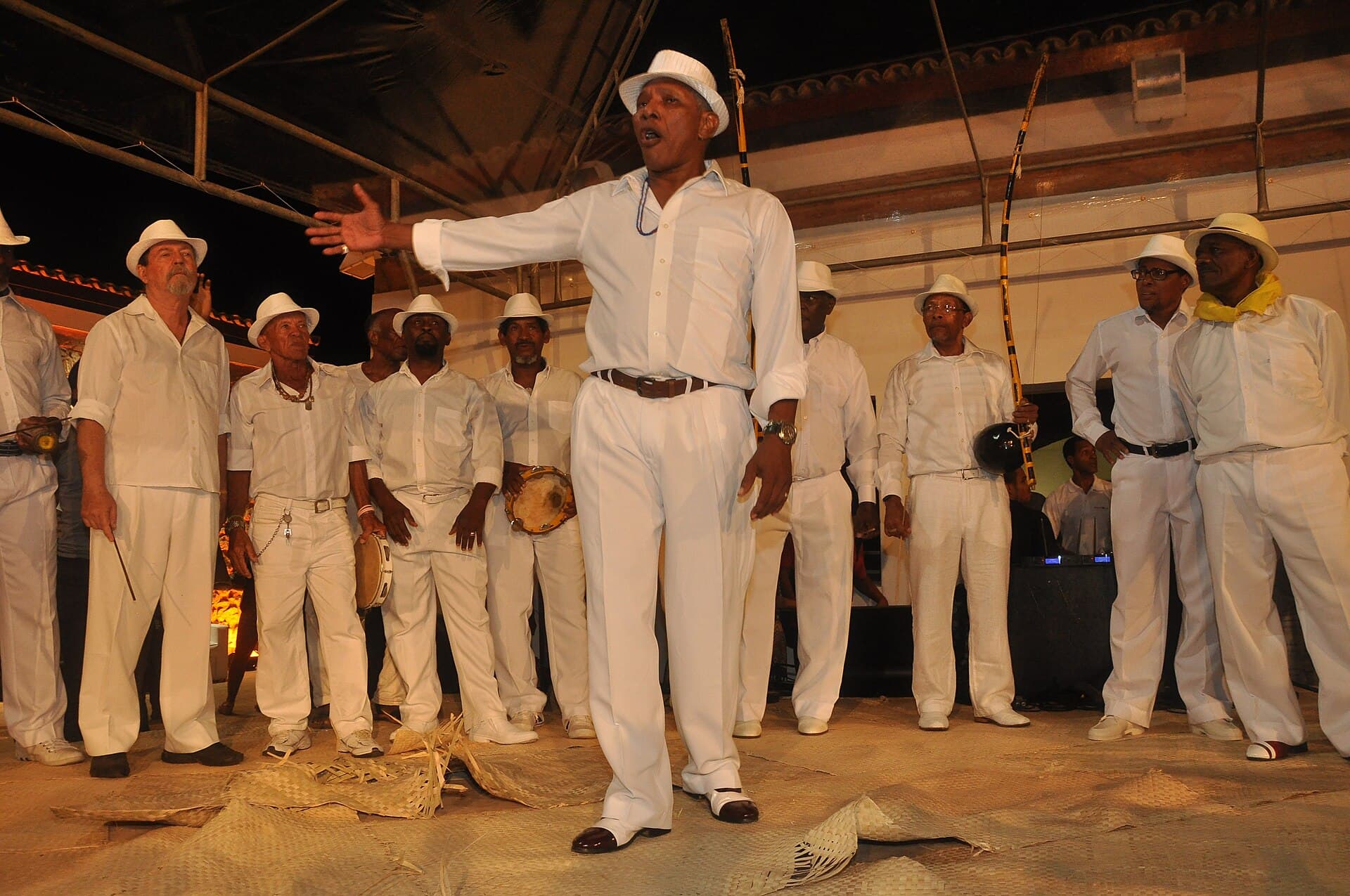 Roda de capoeira em Salvador, na Bahia