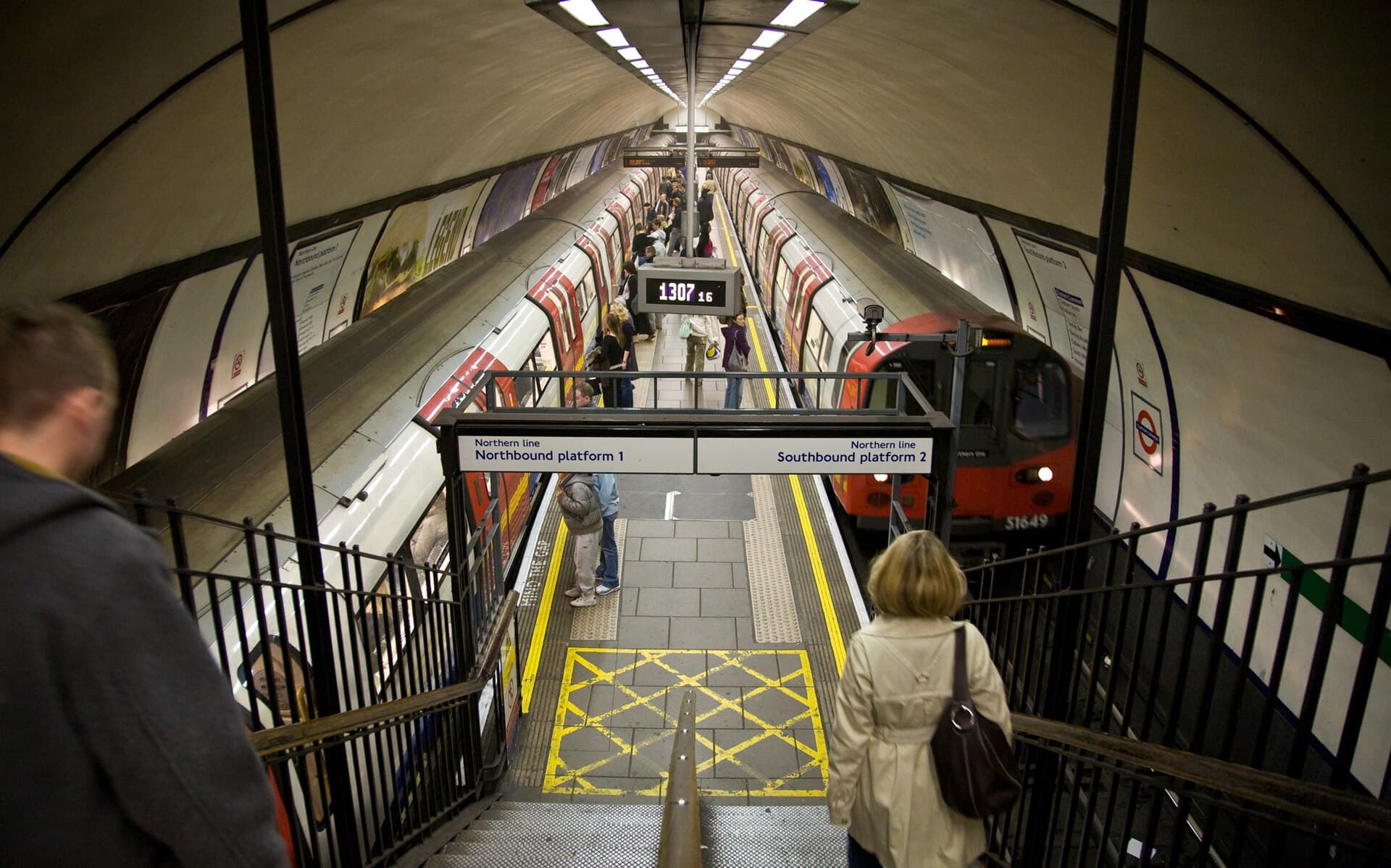 Trem do metrô de Londres